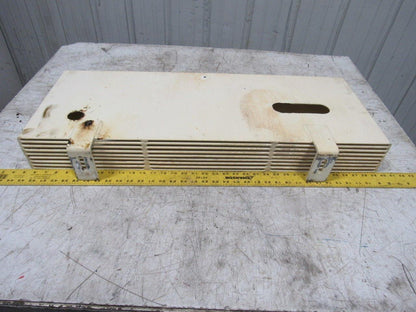 V-Belt Idler Pulley Guard Hinged Door Enclosure 34"x13"x 4"