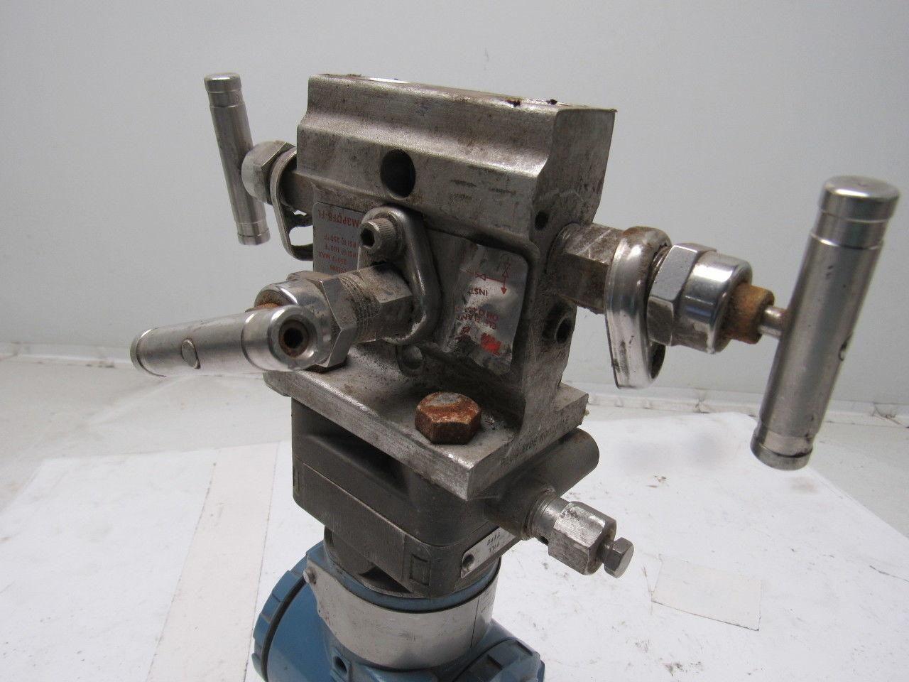 Rosemont CD2A22A2AB415P2 Pressure Transmitter 0-250 IN H20 3626PSI