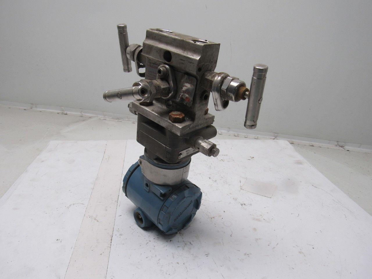 Rosemont CD2A22A2AB415P2 Pressure Transmitter 0-250 IN H20 3626PSI