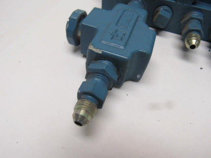 Numatics I13BA415M Pneumatic Solenoid Valve 2 Bank Assembly Base