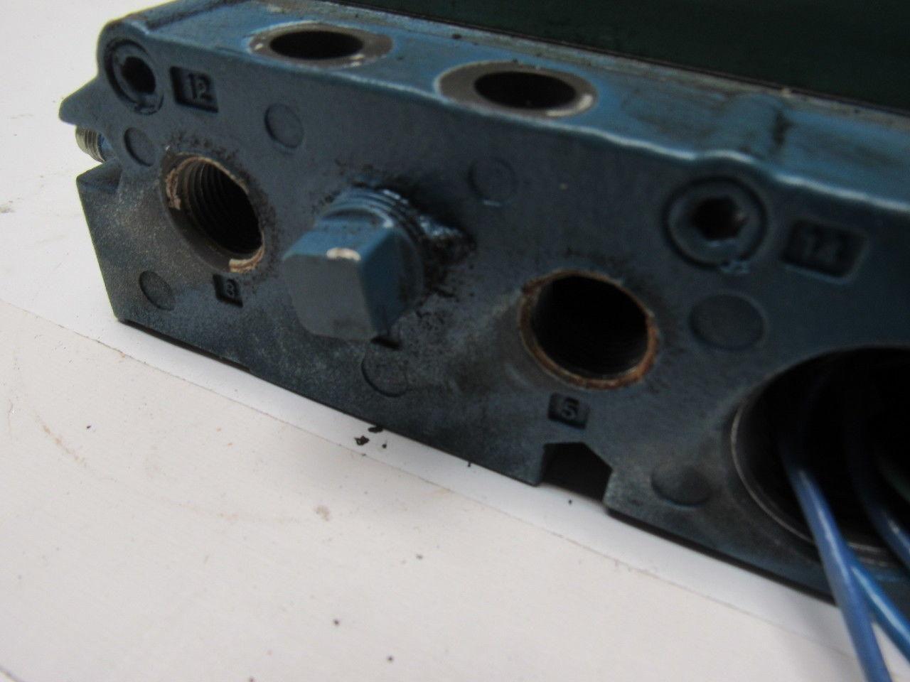 Numatics I13BA415M Pneumatic Solenoid Valve 2 Bank Assembly Base