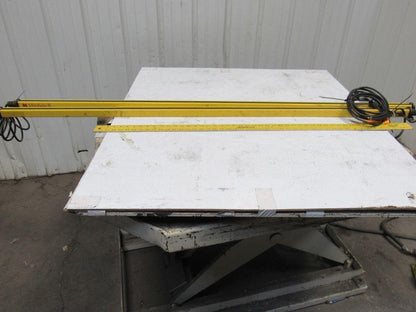 STI MiniSafe-B MS4364B-2 Safety Light Curtain Receiver & Transmitter Set 64"