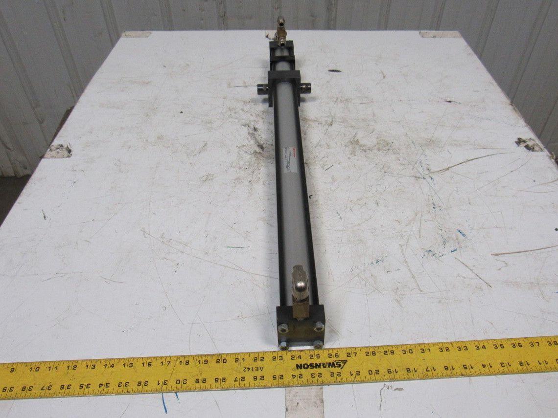 Norgren K02-UM 1023240 Pneumatic Air Cylinder 2" Bore 27" Stroke Trunnion