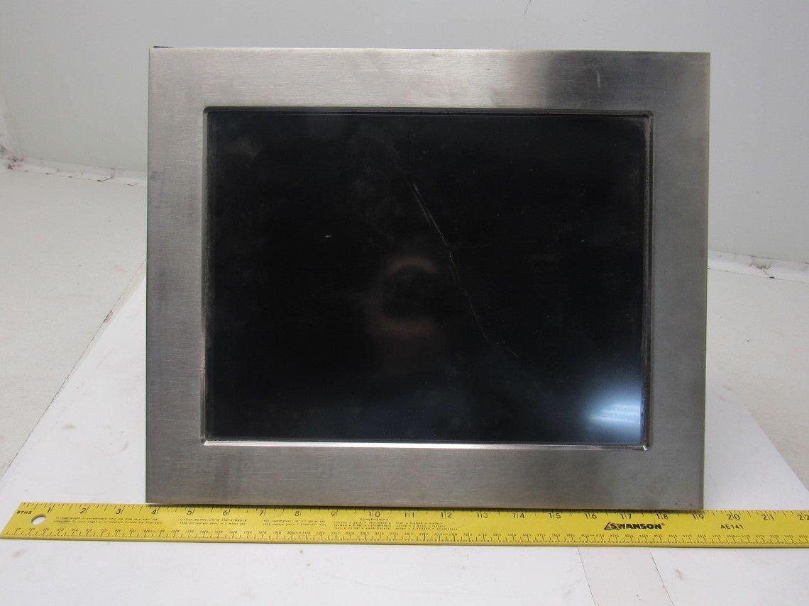 EXOR R&D X15N512DHC-D 15" Industrial Computer Monitor HMI 24VDC