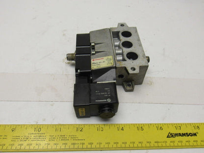 Norgren SXE9573-871-M1 Solenoid Actuated Air Valve 5/2 Base 24V Coil