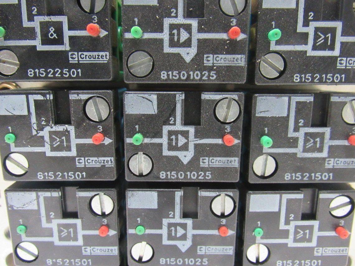 Rexroth Crouzet  81521501 Pneumatic Logic Component Element Manifold Assembly