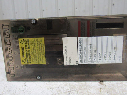 Indramat DDS02.2-A100-BE12-01-FW Ac Servo Controller