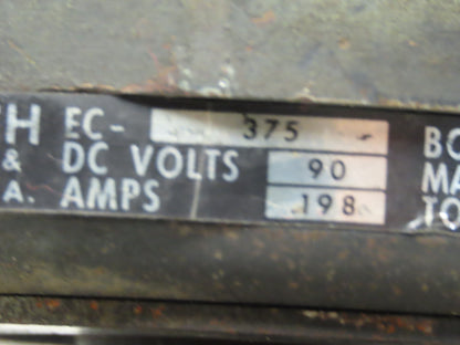 Warner EC-375 Electro-Clutch 90VDC 5000 RPM 16ft/Lb. Torque 5/8" Bore