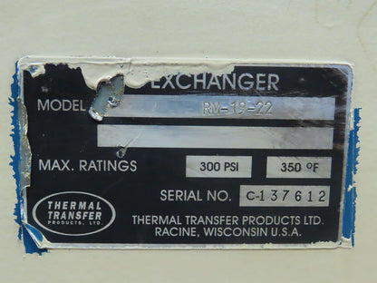 Vickers PVQ40 20HP 90 Gal. Hydraulic Power Unit Heat Exchanger 230/460 3Ph