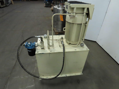 Vickers PVQ40 20HP 90 Gal. Hydraulic Power Unit Heat Exchanger 230/460 3Ph