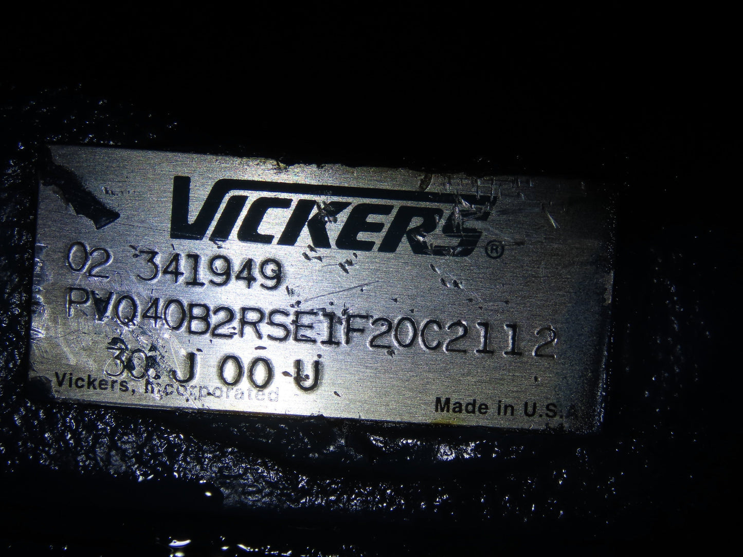 Vickers PVQ40 20HP 90 Gal. Hydraulic Power Unit Heat Exchanger 230/460 3Ph