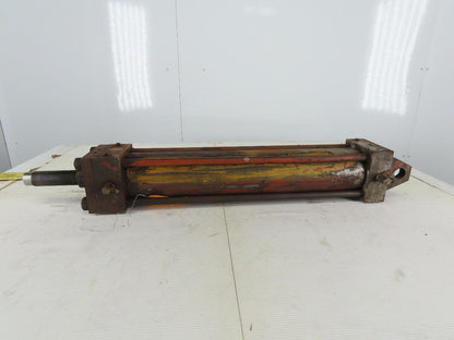 Hydraulic Tie Rod Cylinder 3.5" Bore 18" Stroke Clevis Mount