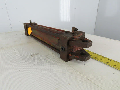 Hydraulic Tie Rod Cylinder 3.5" Bore 18" Stroke Clevis Mount