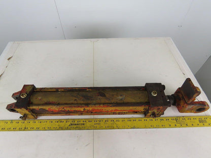 Hydraulic Tie Rod Cylinder 3-1/2" Bore 18" Stroke Clevis Mount