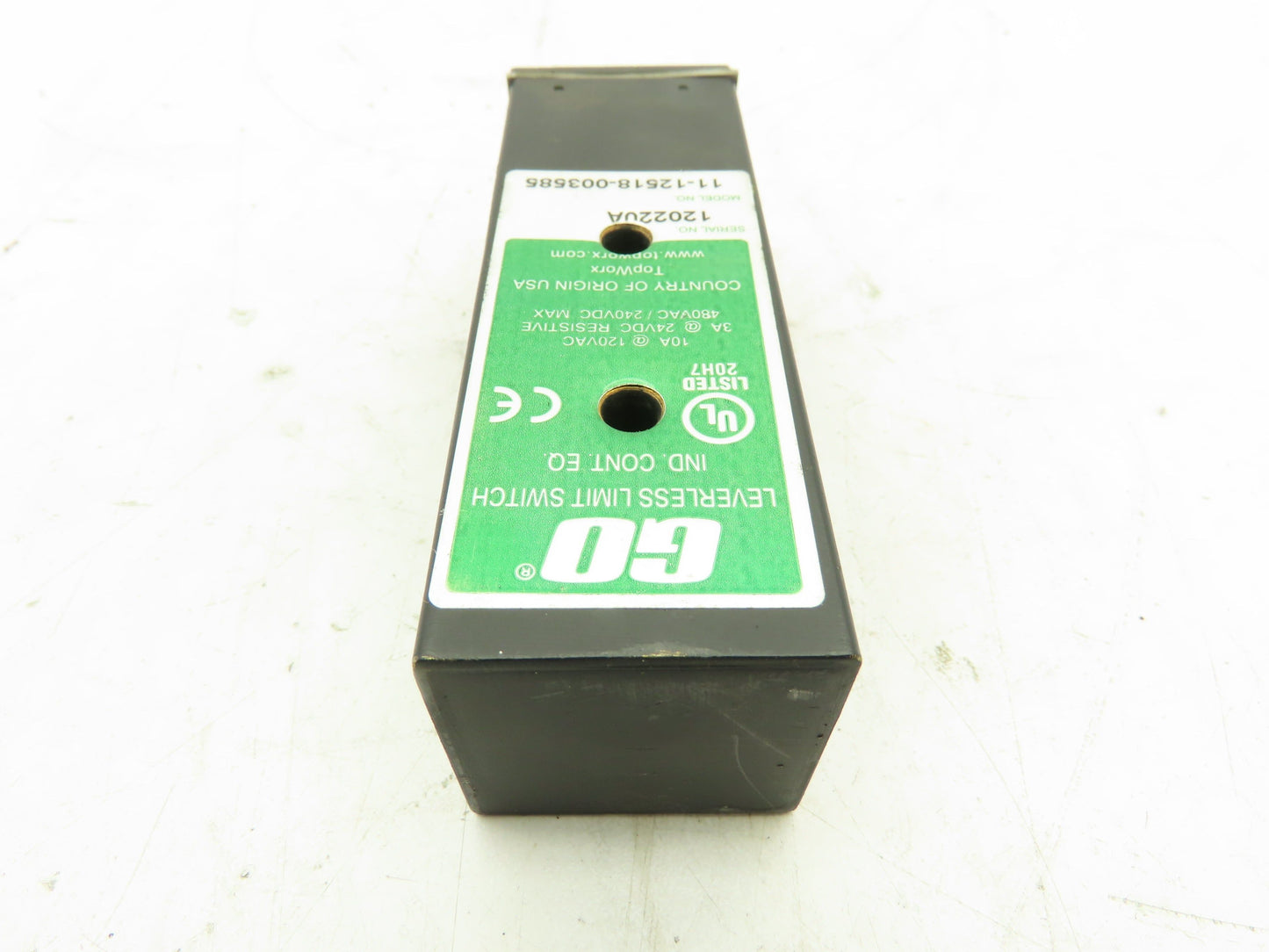 TopWorx 11-12518-003585 Go Leverless Limit Switch 120/480VAC  24/240VDC