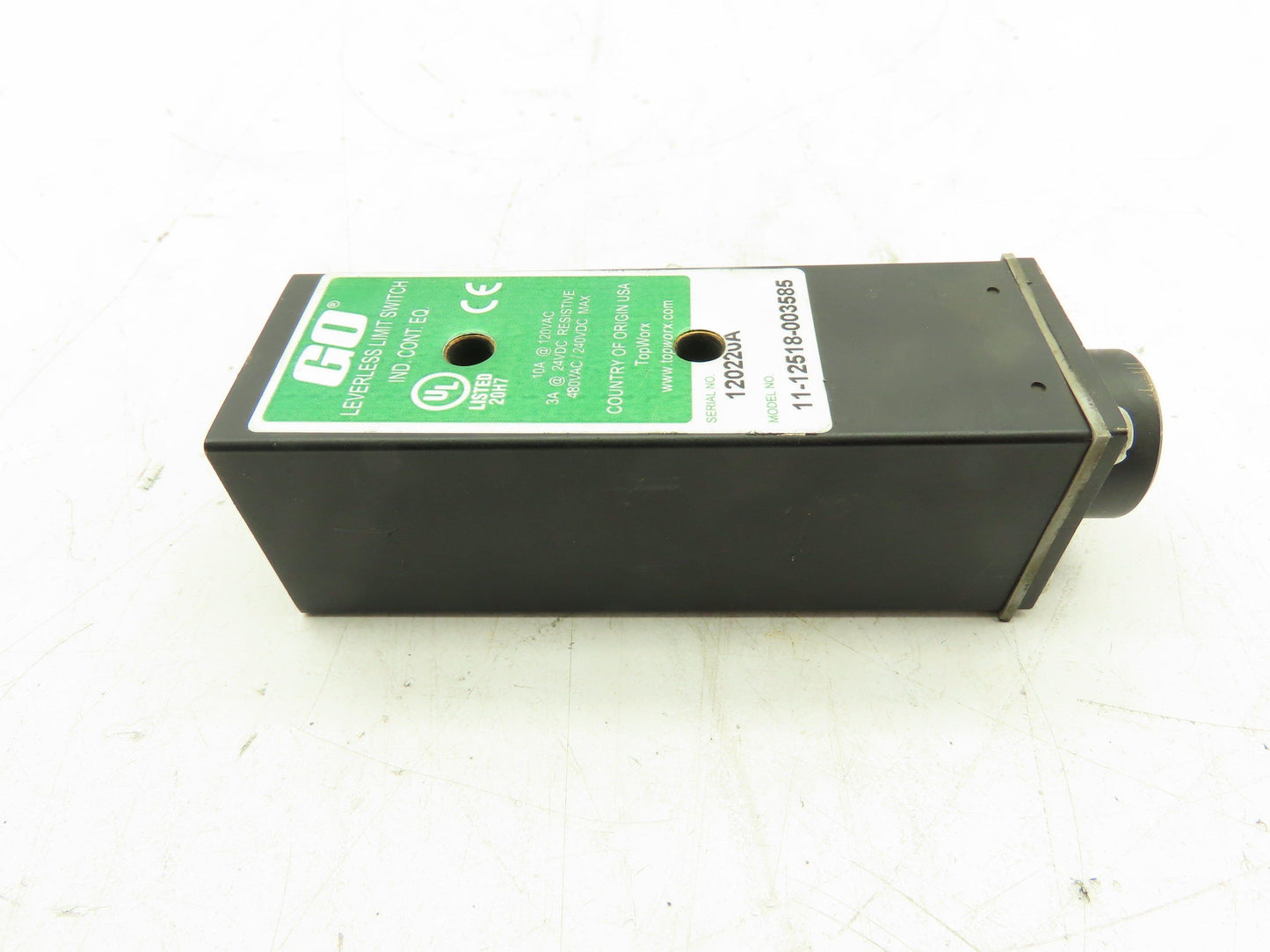 TopWorx 11-12518-003585 Go Leverless Limit Switch 120/480VAC  24/240VDC