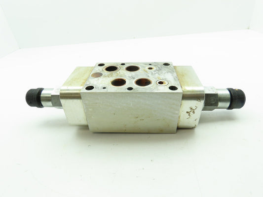 Sun Hydraulics DKY Hydraulic Aluminum Flow Control Valve Sandwich Manifold Body