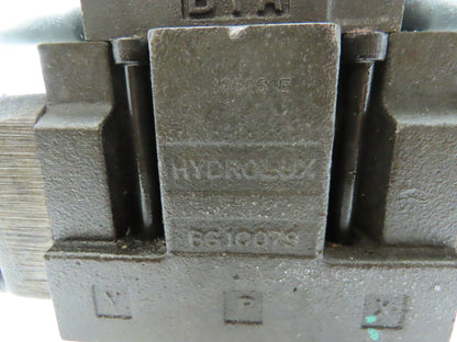 Hydrolux Parker WEH43P10A03CSBN Hydraulic Directional Control Solenoid Valve 24V