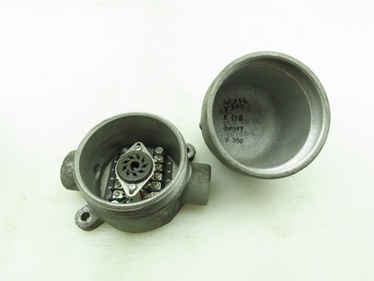 Crouse Hinds Co 1/2 EABC EAJC 16 Explosion Proof Conduit Outlet Box Lot of 2