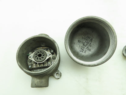 Crouse Hinds Co 1/2 EABC EAJC 16 Explosion Proof Conduit Outlet Box Lot of 2