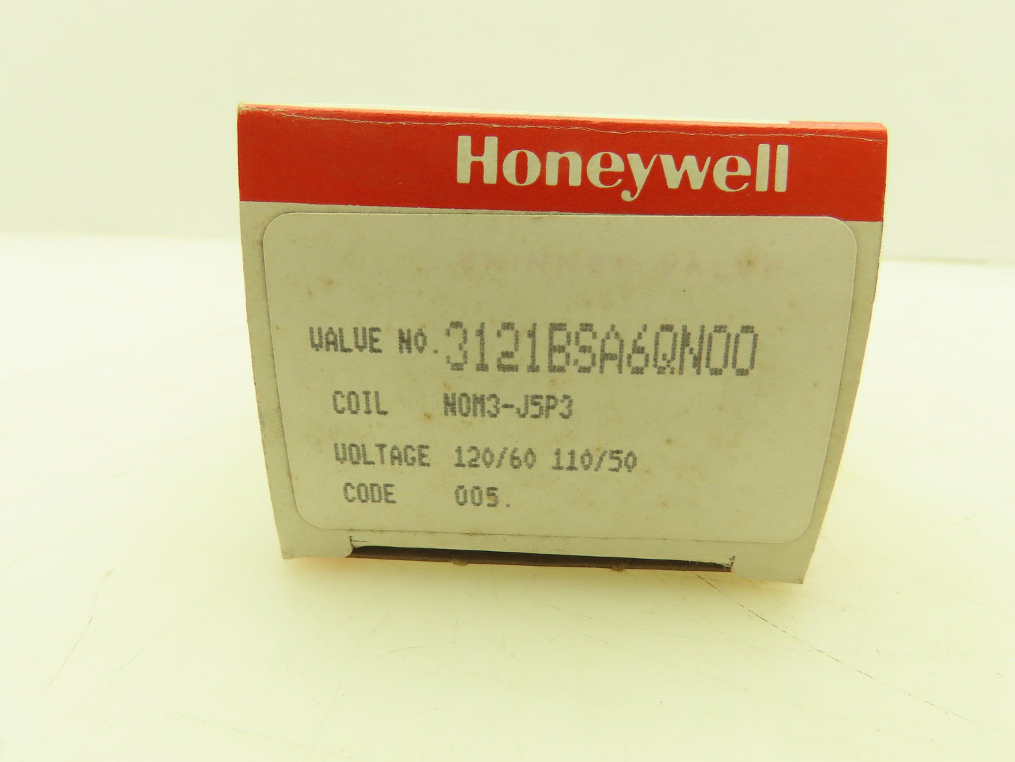 Honeywell Skinner 3121BSA6QN00 Solenoid Valve 120V 60 Hz 50 PSI 5/32 Orifice