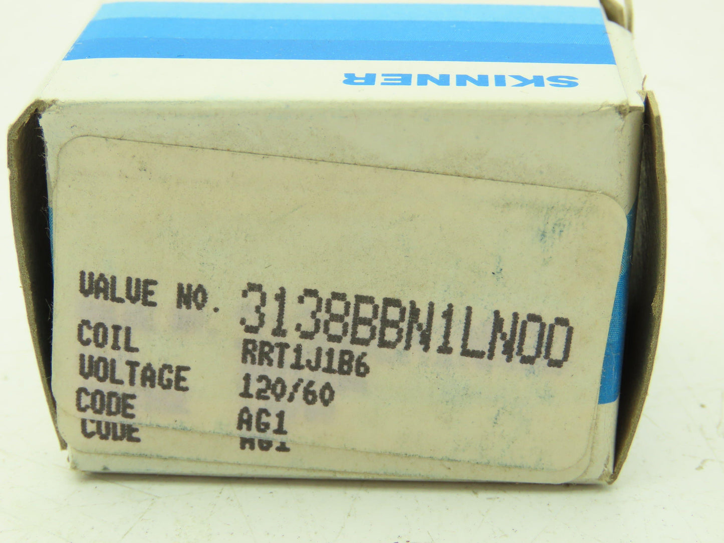 Honeywell Skinner 3138BBN1LN00 Solenoid Valve 3-Way NO 120V 60 PSI 1/8" NPT