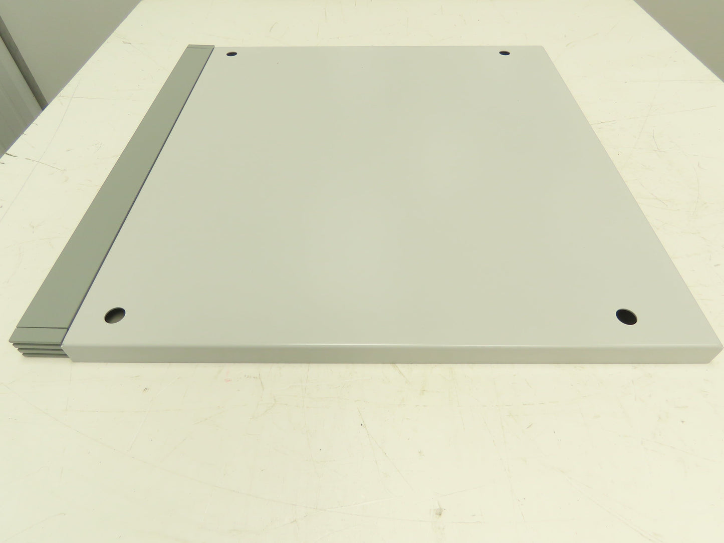 Hoffman X-T66 nVent Solid Top Steel Enclosure Panel 23.25x23.75" Gray