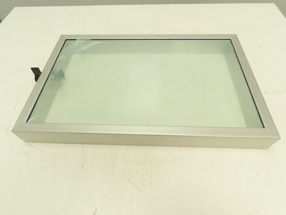 Rittal FT2760 Enclosure Plexiglass Hinged Access Viewing Window 14.75x23.5" Gray