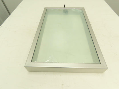 Rittal FT2760 Enclosure Plexiglass Hinged Access Viewing Window 14.75x23.5" Gray