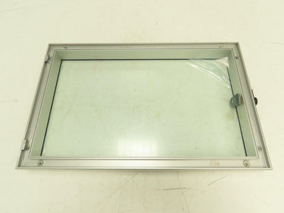 Rittal FT2760 Enclosure Plexiglass Hinged Access Viewing Window 14.75x23.5" Gray