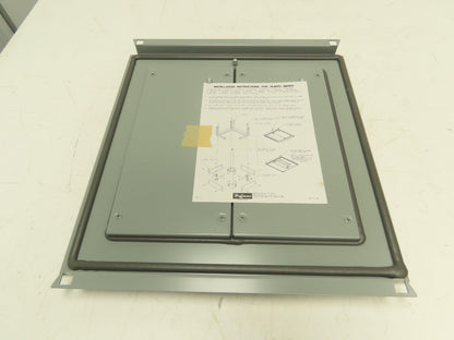 Hoffman X-GP66F Electrical Enclosure Fixed Steel Gland Plate 20x20" Type 12 Gray