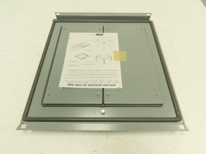 Hoffman X-GP66F Electrical Enclosure Fixed Steel Gland Plate 20x20" Type 12 Gray
