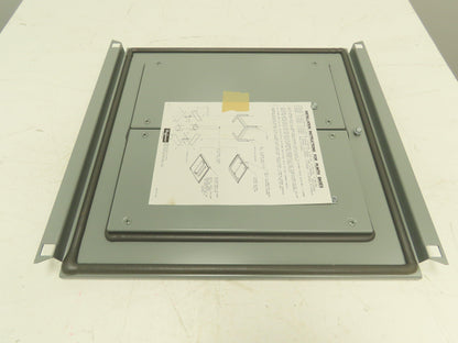 Hoffman X-GP66F Electrical Enclosure Fixed Steel Gland Plate 20x20" Type 12 Gray