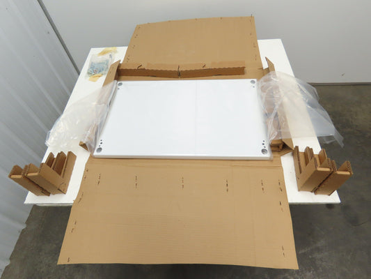 Hoffman X-PP86 Steel Enclosure White Subpanel 30x19" Back Panel fits 800x600mm