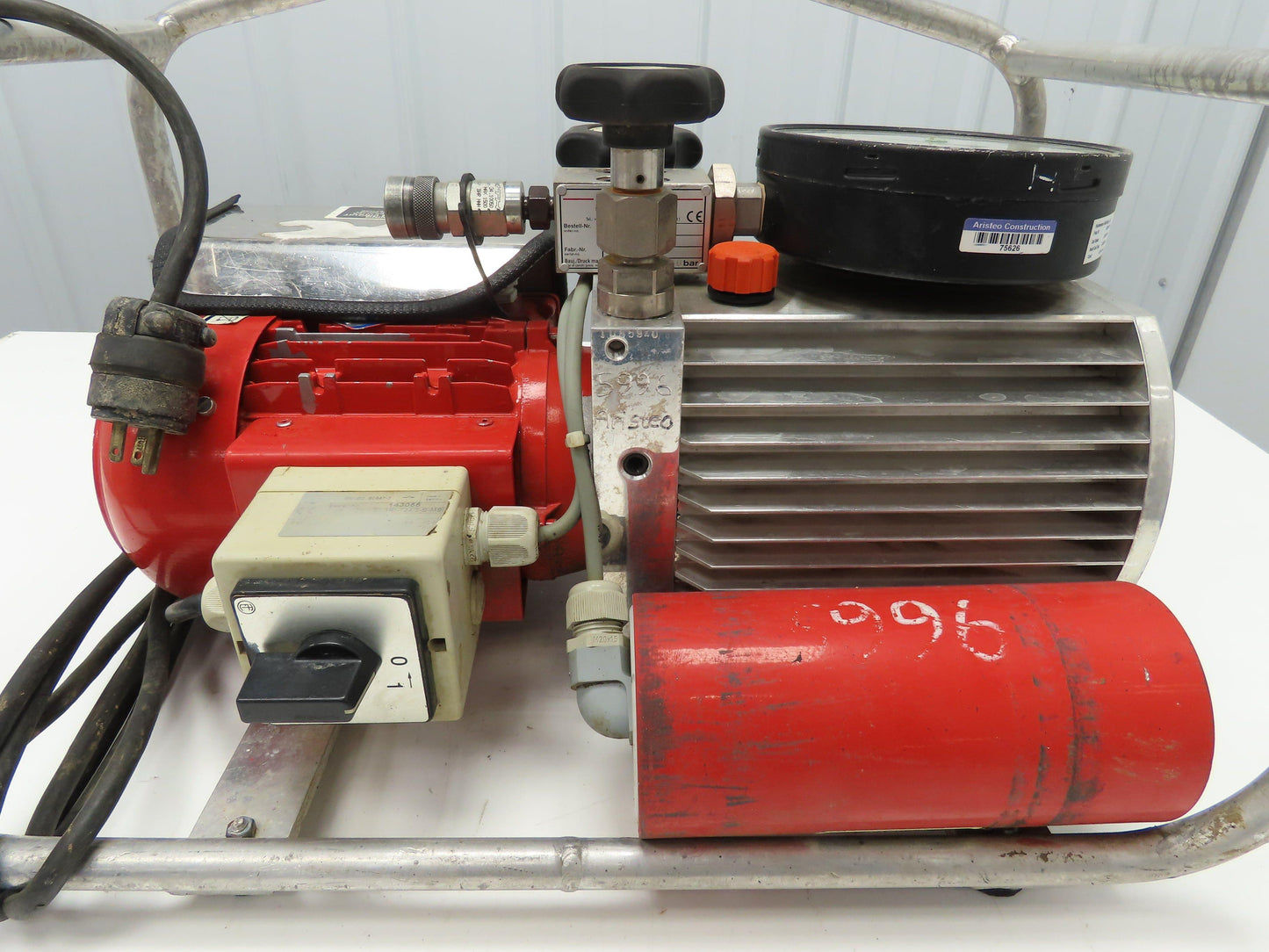 ITH Eco-MAX 17 Portable Electric Hydraulic High Pressure Pump Power Unit 120V