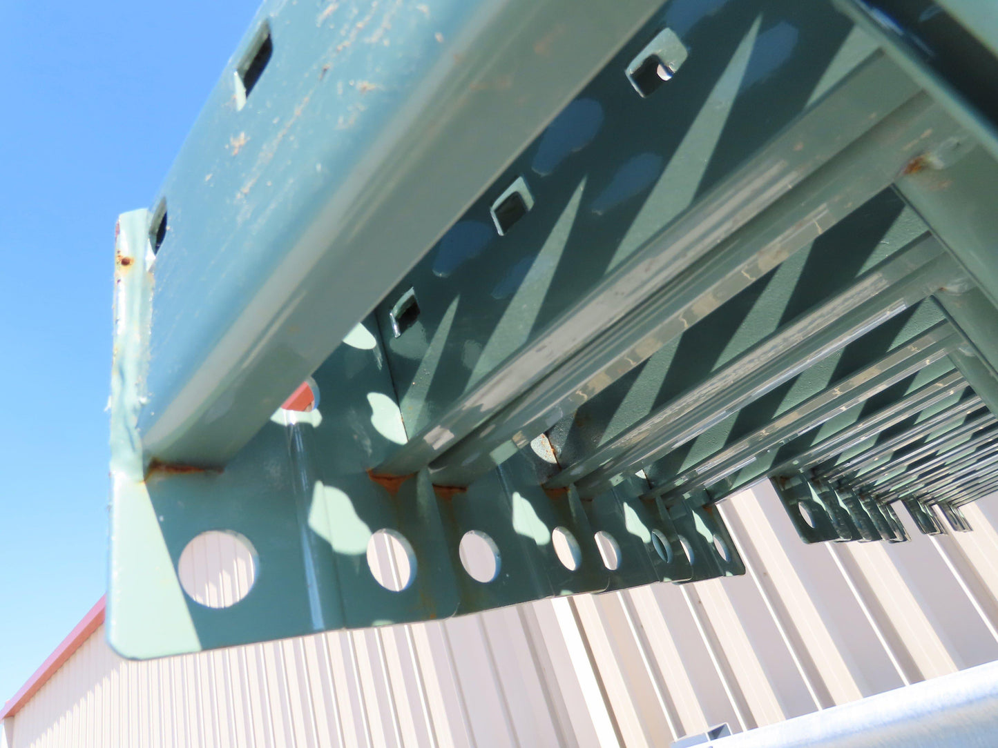 Teardrop Pallet Racking Upright Leg 16' x 4' 23,900 LB 192" x 48" 3"x3" Column