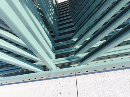 Teardrop Pallet Racking Upright Leg 16' x 4' 23,900 LB 192" x 48" 3"x3" Column