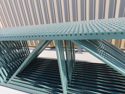 Teardrop Pallet Racking Upright Leg 16' x 4' 23,900 LB 192" x 48" 3"x3" Column