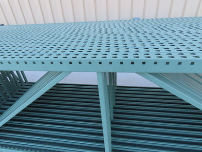 Teardrop Pallet Racking Upright Leg 16'x3 1/2' 23,900 LB 192" x 42" 3"x3" Column