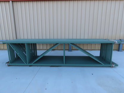 Teardrop Pallet Racking Upright Leg 16'x3 1/2' 23,900 LB 192" x 42" 3"x3" Column
