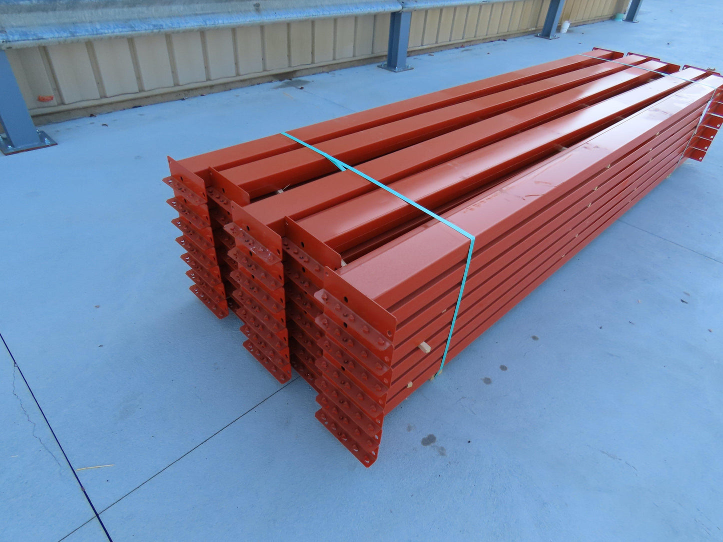 Teardrop Pallet Rack Racking Step Beam Crossmember 12' 144" x 6 1/2" 7110 LB 65E