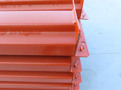 Teardrop Pallet Rack Racking Step Beam Crossmember 12' 144" x 5" 4100 LB 50E