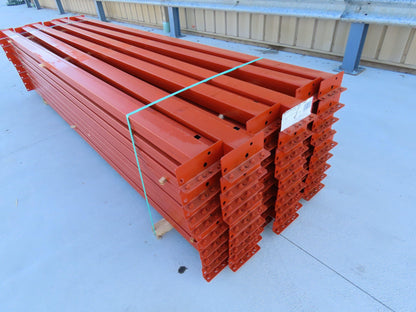 Teardrop Pallet Rack Racking Step Beam Crossmember 12' 144" x 5" 4100 LB 50E