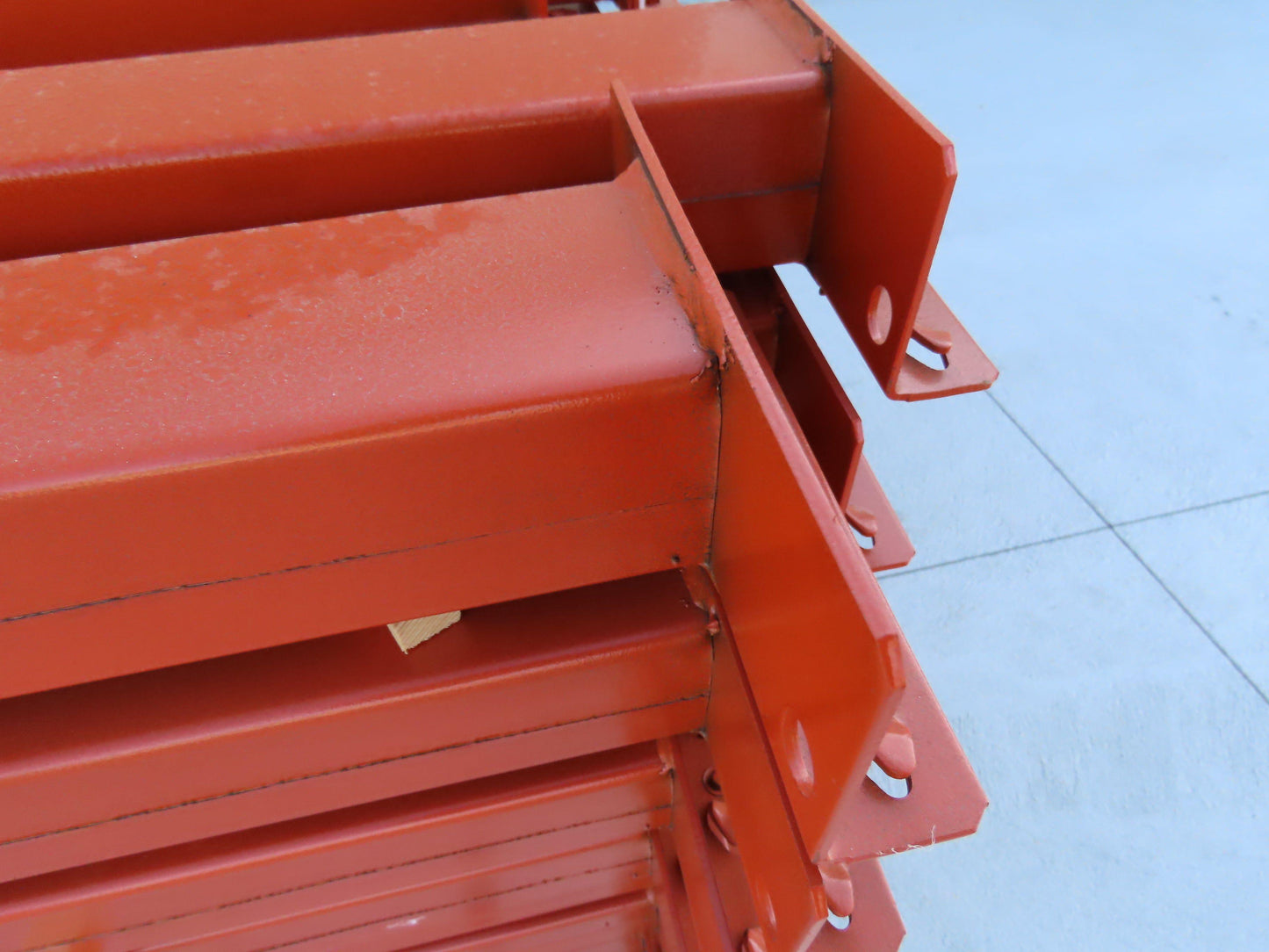 Teardrop Pallet Rack Racking Step Beam Crossmember 12' 144" x 5" 4100 LB 50E