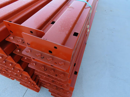 Teardrop Pallet Rack Racking Step Beam Crossmember 12' 144" x 5" 4100 LB 50E