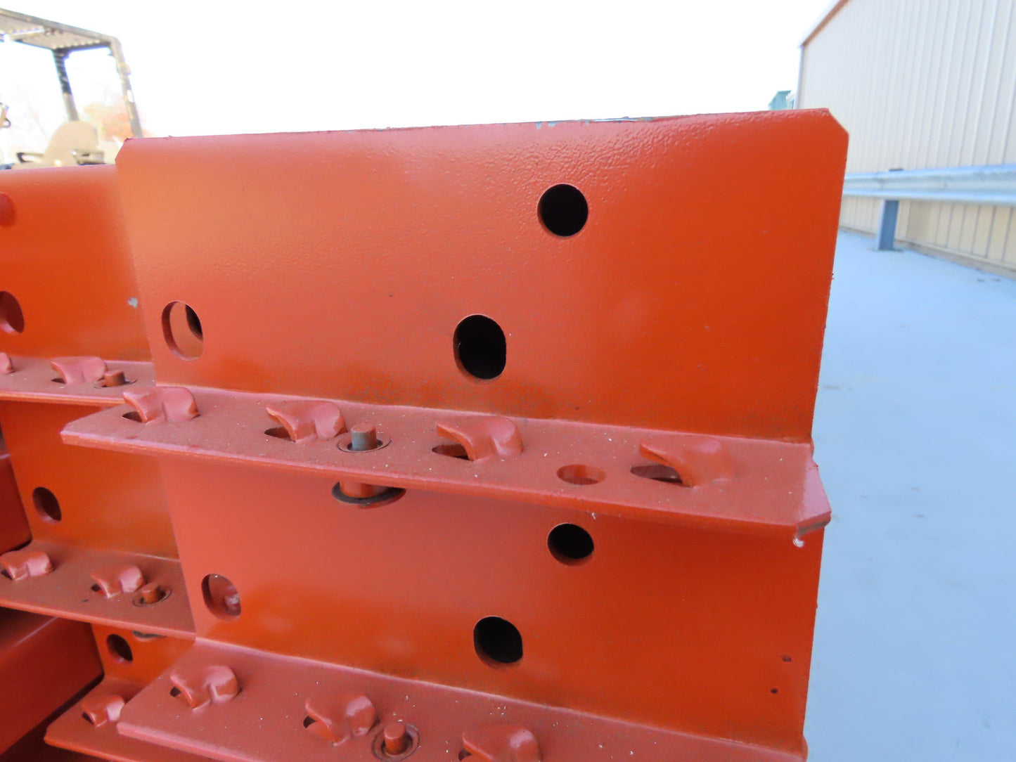 Teardrop Pallet Rack Racking Step Beam Crossmember 12' 144" x 5" 4100 LB 50E