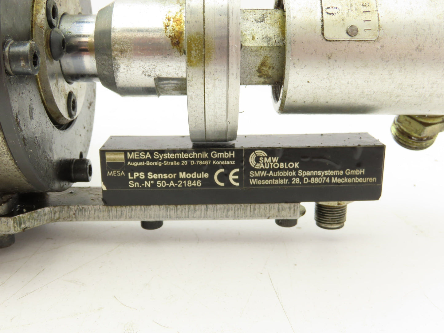 SMW Autoblok SIN-S-085-LP CNC Lathe Spindle Hydraulic Cylinder Chuck Actuator