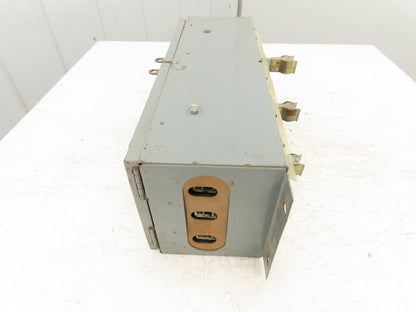 Square D QMB-3610-T Saflex Twin Fusible Panelboard Switch 100/100A 3P 600VAC