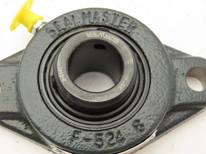 SealMaster SFT-14C 2 Bolt Flange Mount Ball Bearing Unit 7/8"Bore Cast Iron