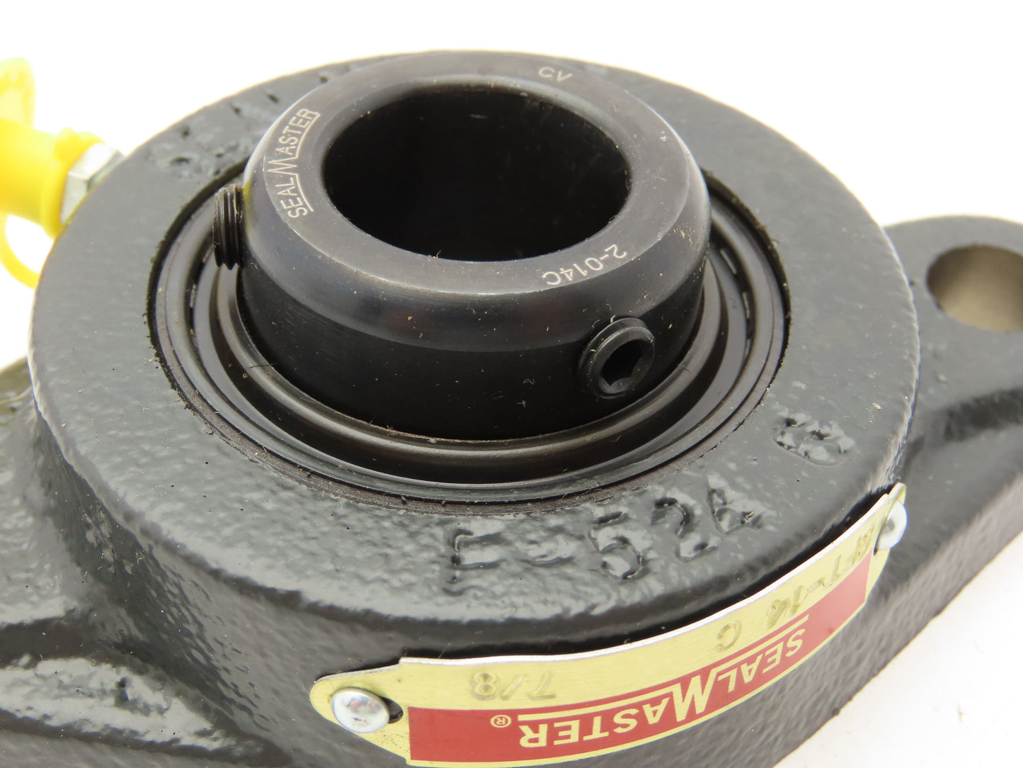 SealMaster SFT-14C 2 Bolt Flange Mount Ball Bearing Unit 7/8"Bore Cast Iron